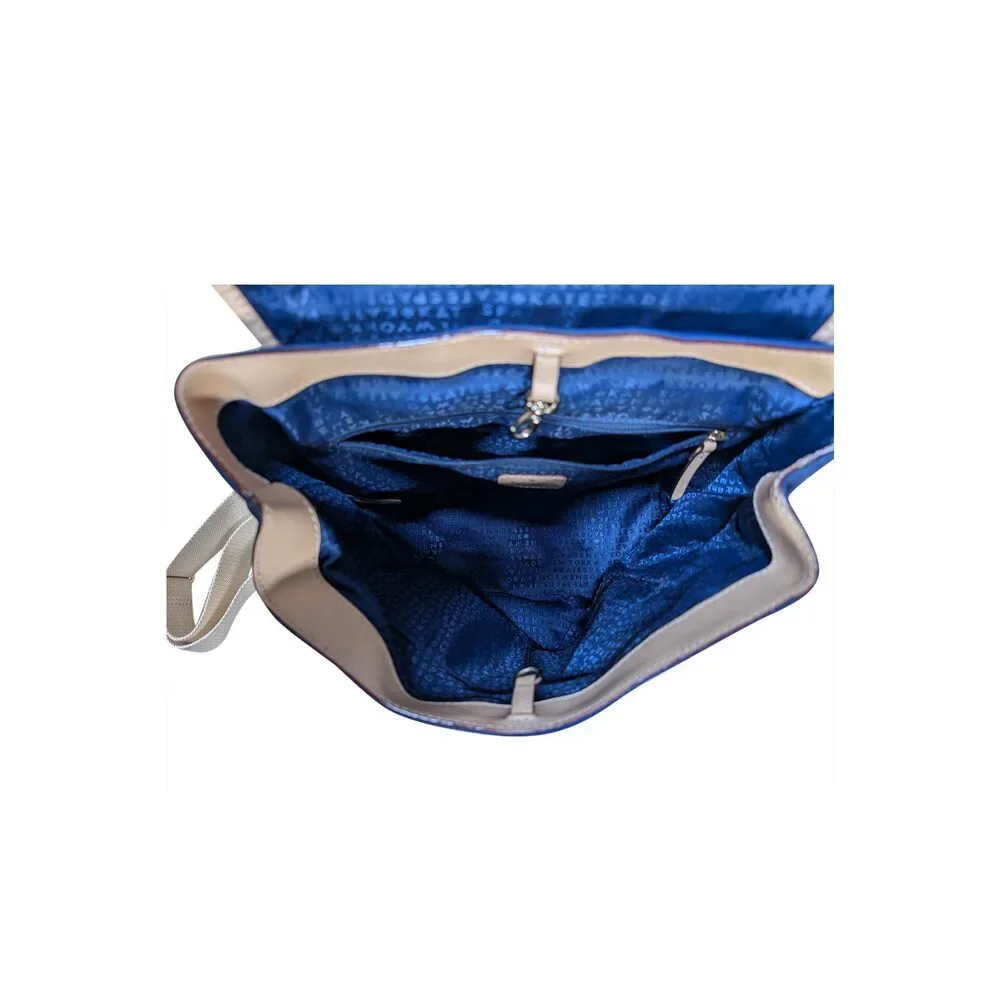 Kate Spade - Navy Nylon Front Flap Backpack